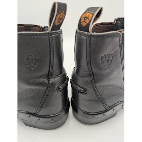 Ariat Boots Womens Size 4 Black Leather Paddock English Riding Jodhpur 67301 - Picture 9 of 11